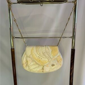 Vintage Leather Carlo Fiori Crossbody Bag